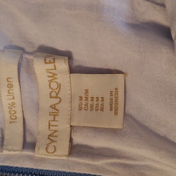 💚🌸Host Pick🌸Fun & Flirty Linen Pastel Colour Block Dress Size Medium - Picture 6 of 7